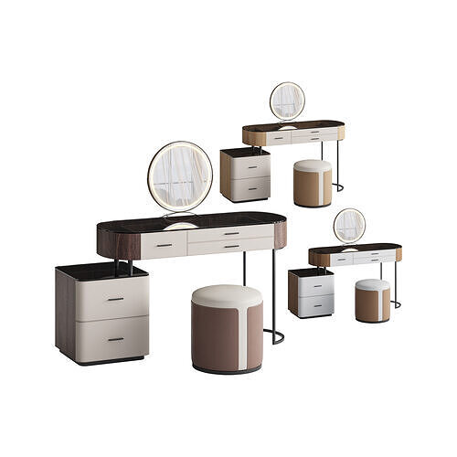 Coiffeuse Mahlon 3D model