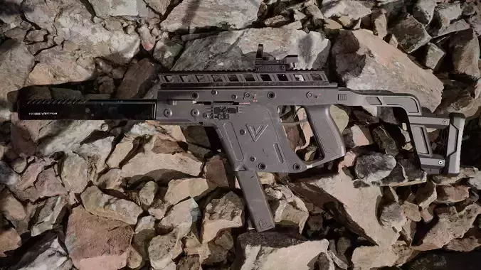 Kriss Vector SMG Game Ready Model 8k 4k 2k Unreal High Quality