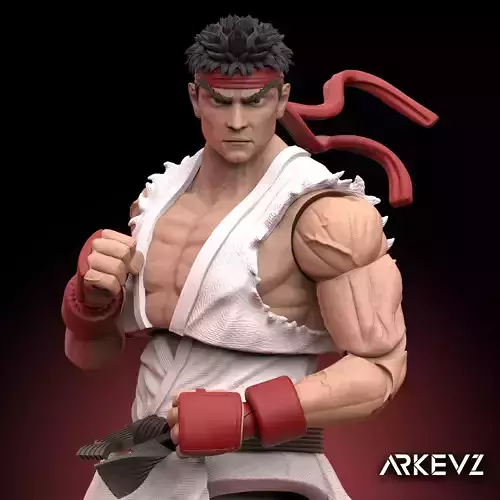 Action Figure Ryu Street Fighter