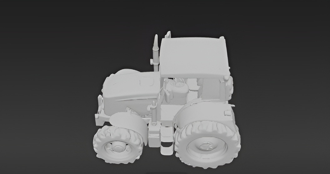 Tracteuur  3D print model_8