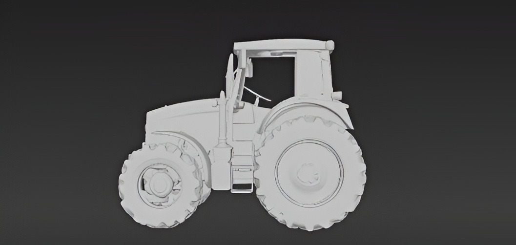 Tracteuur  3D print model_5