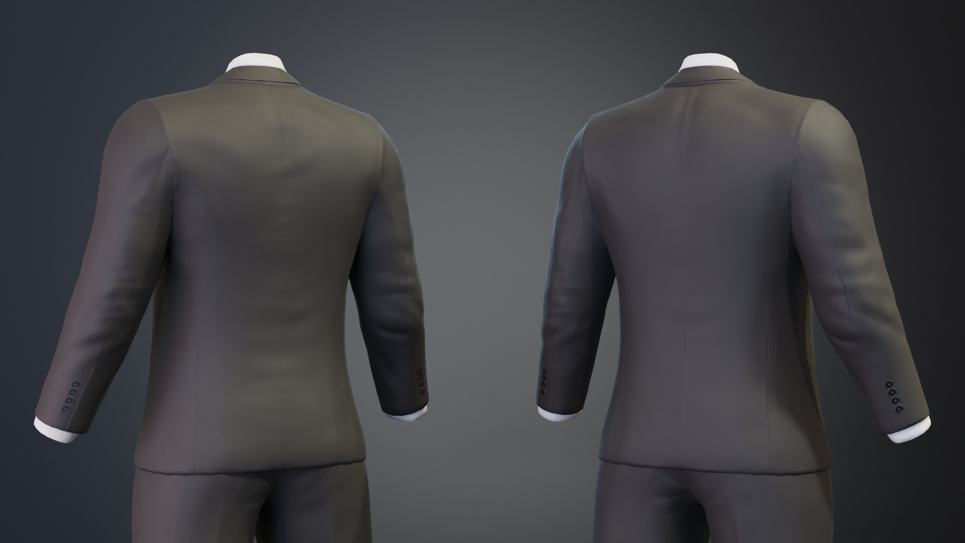 Men Formal Suit Collection - Animation and Game Ready _10