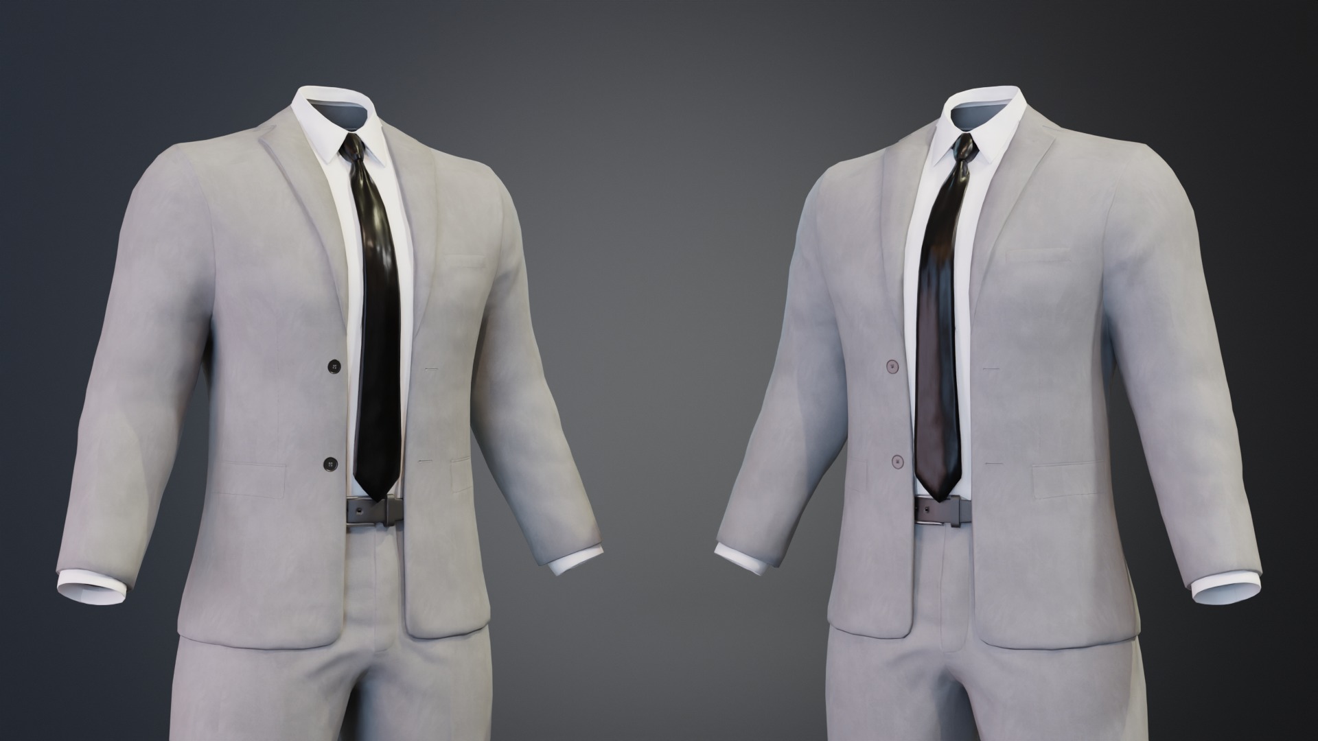 Men Formal Suit Collection - Animation and Game Ready _27