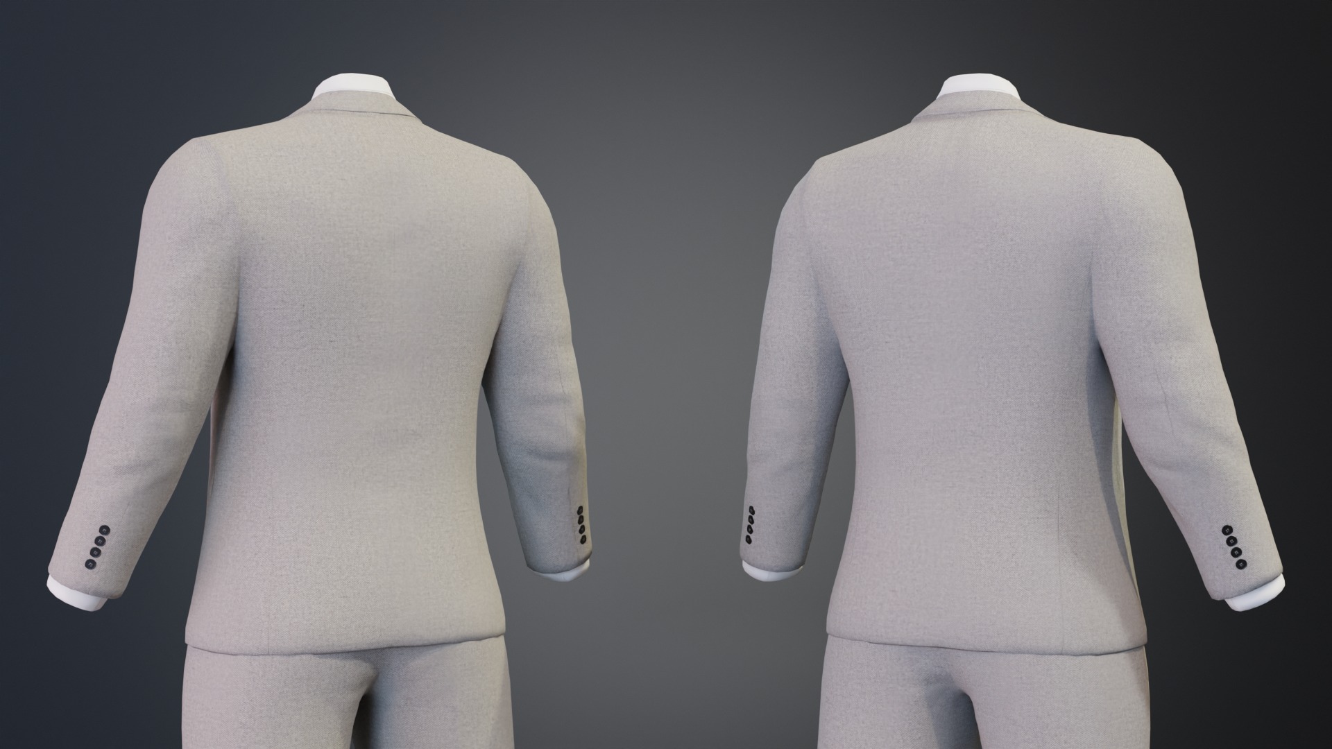 Men Formal Suit Collection - Animation and Game Ready _19