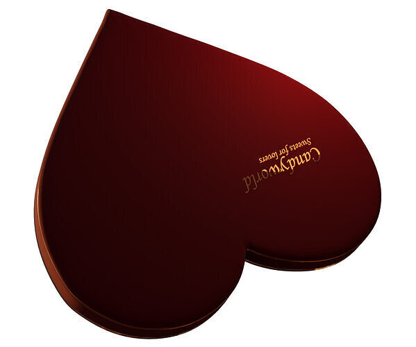 Romantic CANDY Chocolate Box 3D model 5