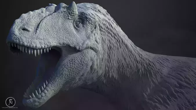 Yutyrannus 3D print model