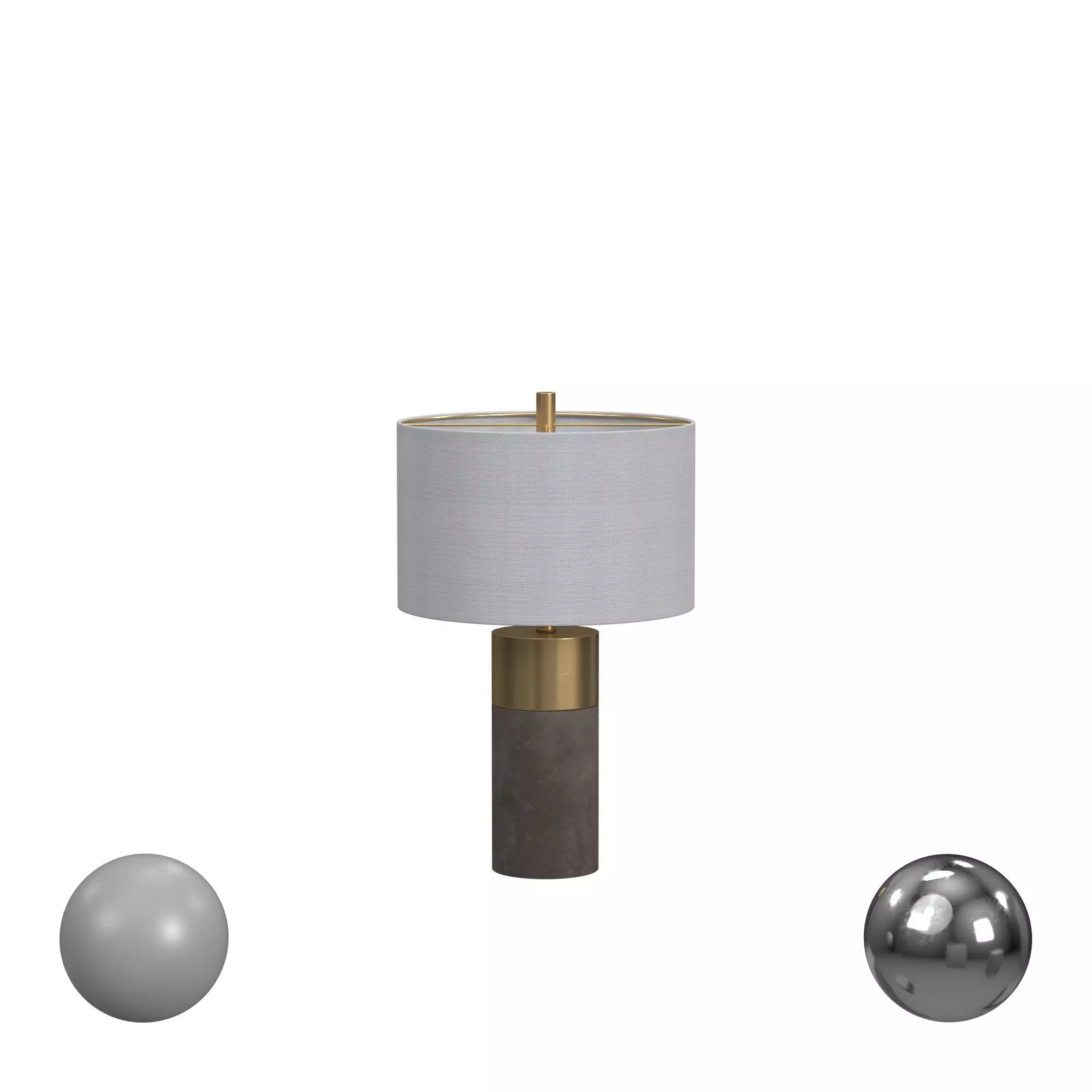 Safavieh Oliver Table Lamp 3D model_0