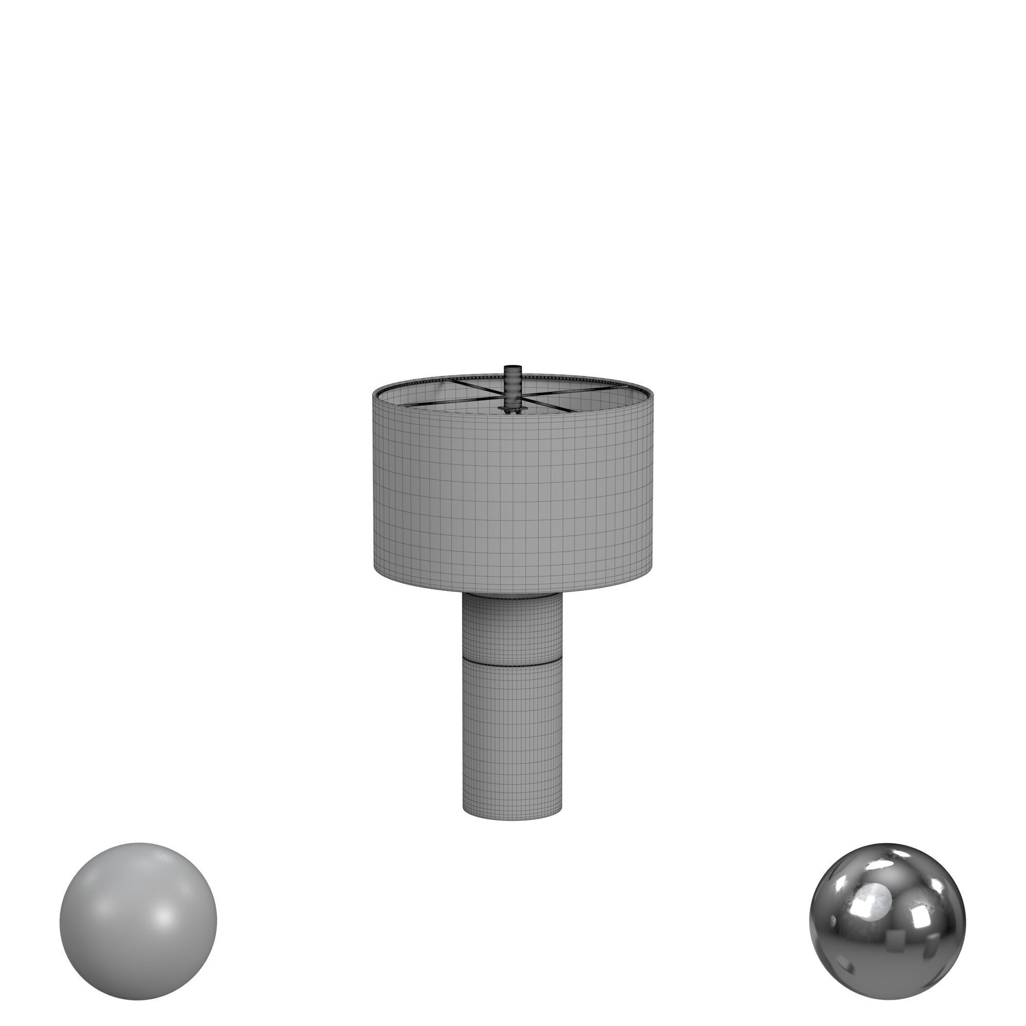 Safavieh Oliver Table Lamp 3D model_3