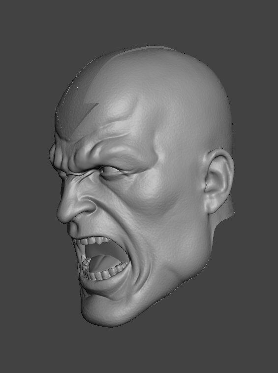 DC RED TORNADO EXPRESSIONS 3-PACK HEADSCULPT 3D print model_9