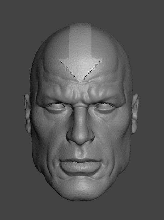 DC RED TORNADO EXPRESSIONS 3-PACK HEADSCULPT 3D print model_1