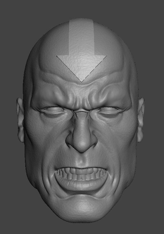 DC RED TORNADO EXPRESSIONS 3-PACK HEADSCULPT 3D print model_4