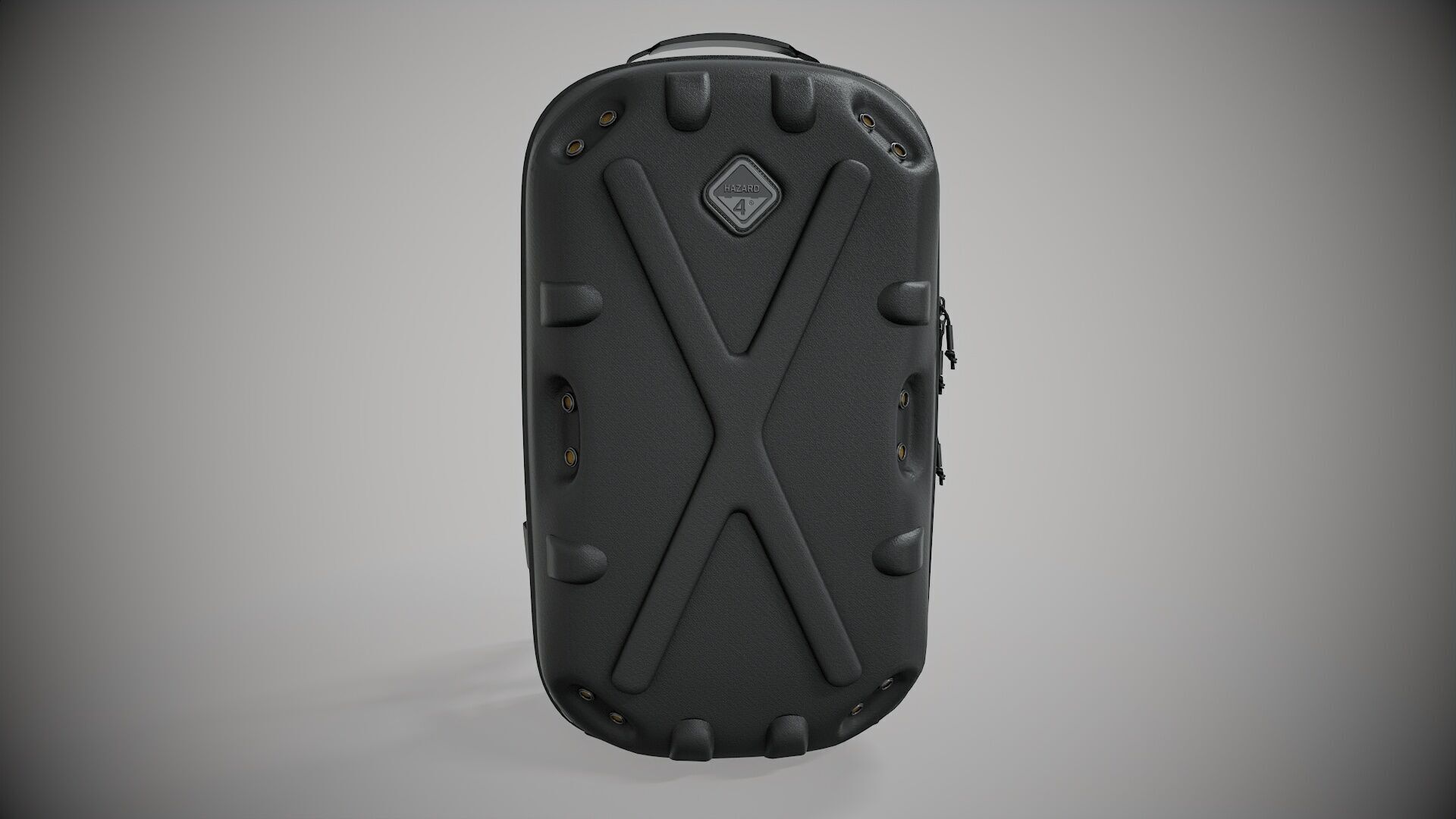 military combat baggage bag 3D model_5