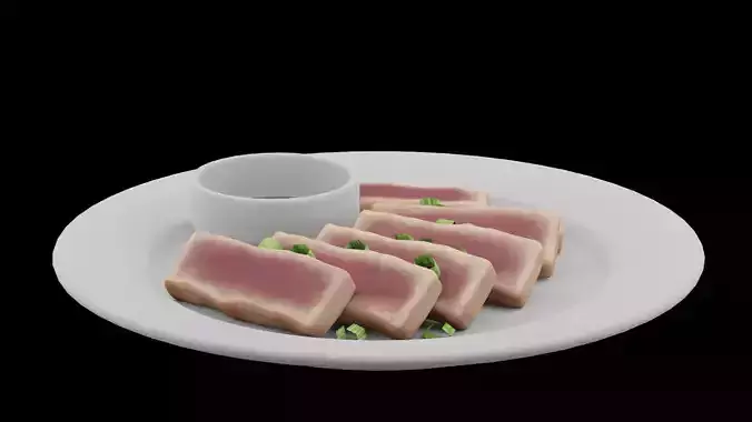 Steam Tuna Slices