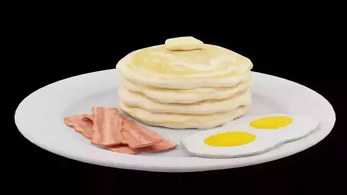Bacon Egg Plate