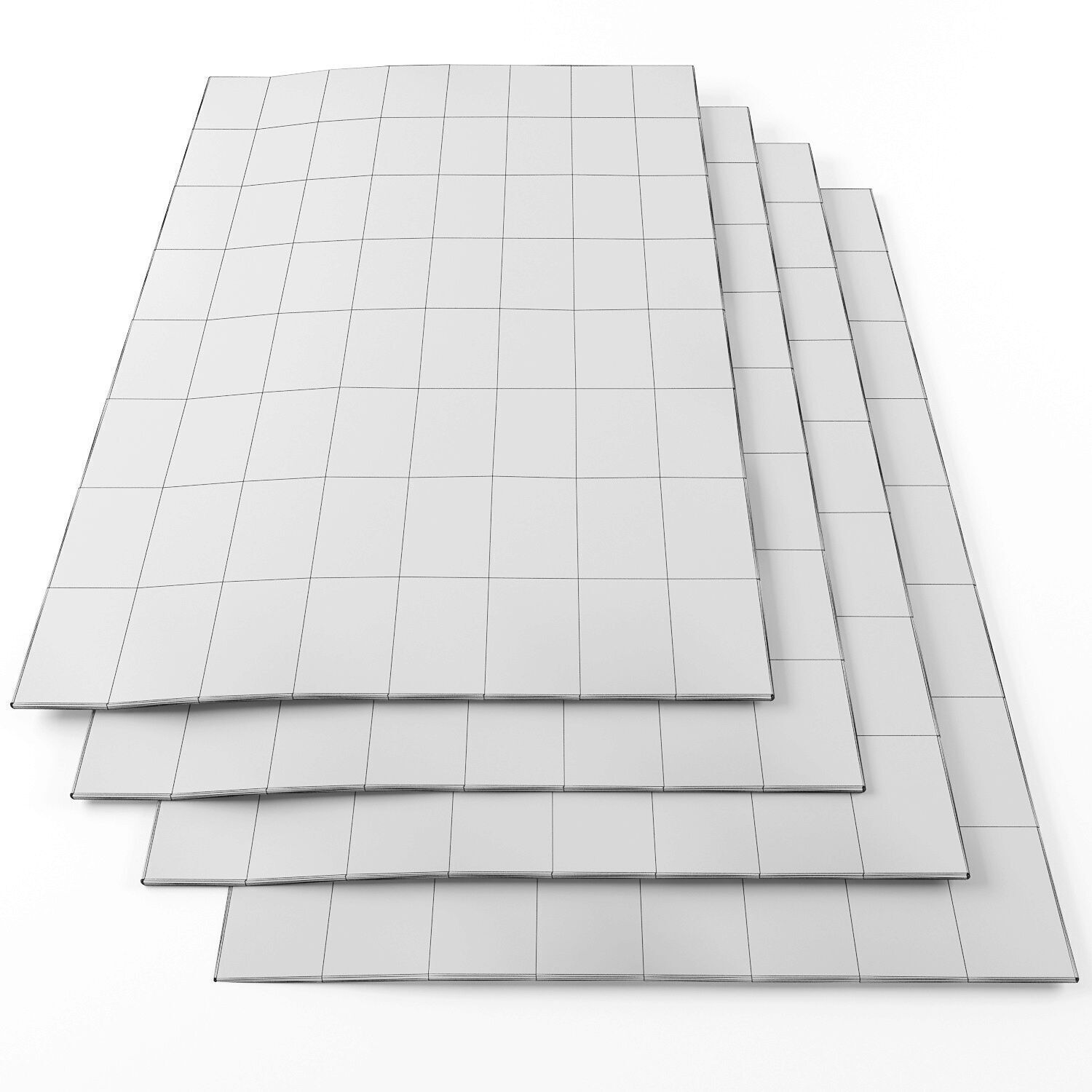 Rugs -1422 Low-poly 3D model_2