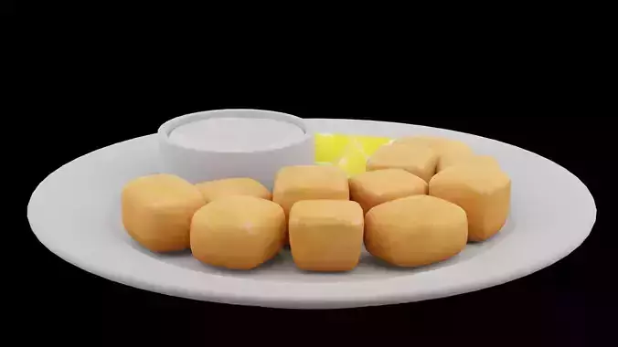 Chicken Nugget Plate