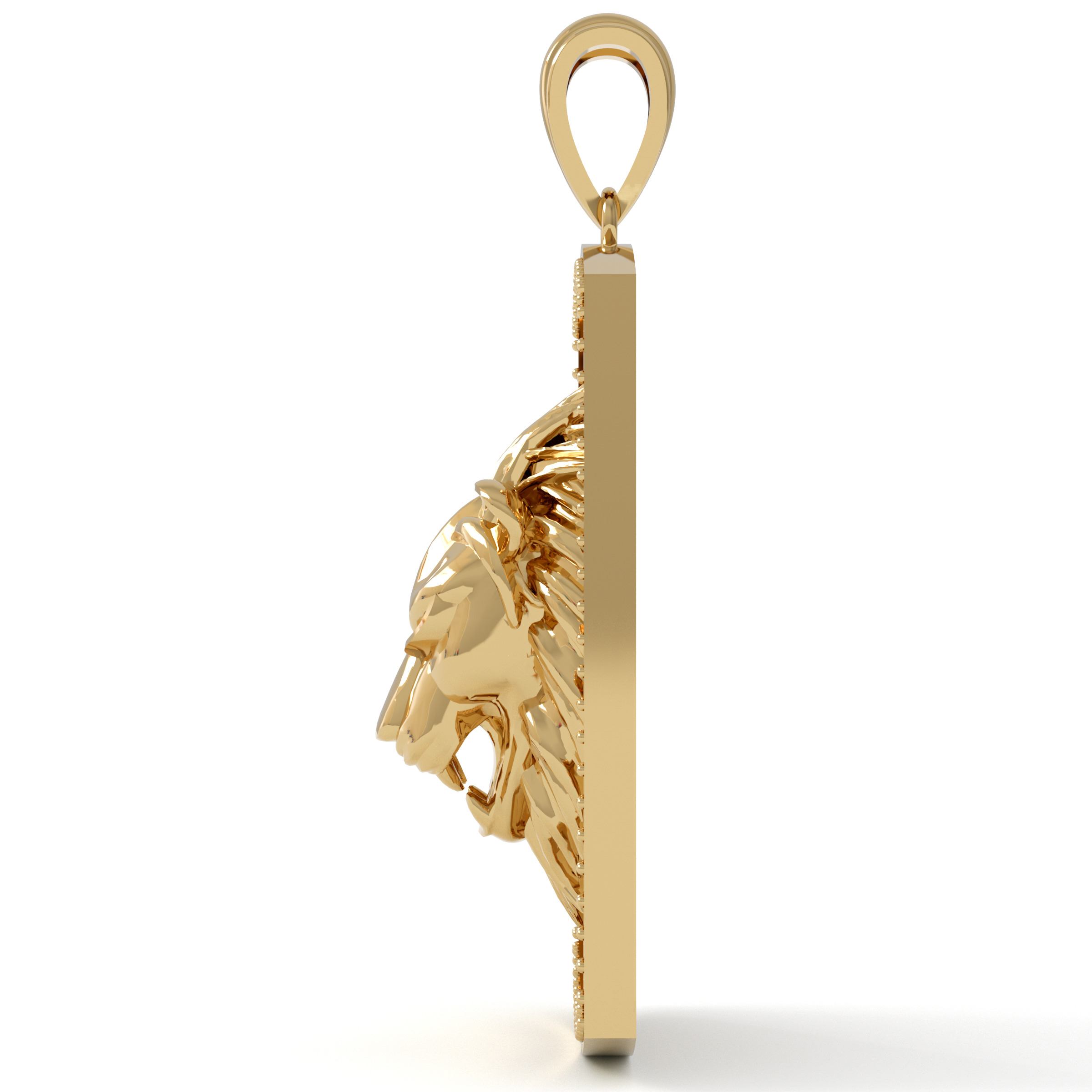 LION PENDNET 3D PRINT MODEL 3D print model_2