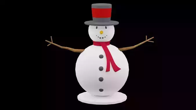 Christmas Snow Man 