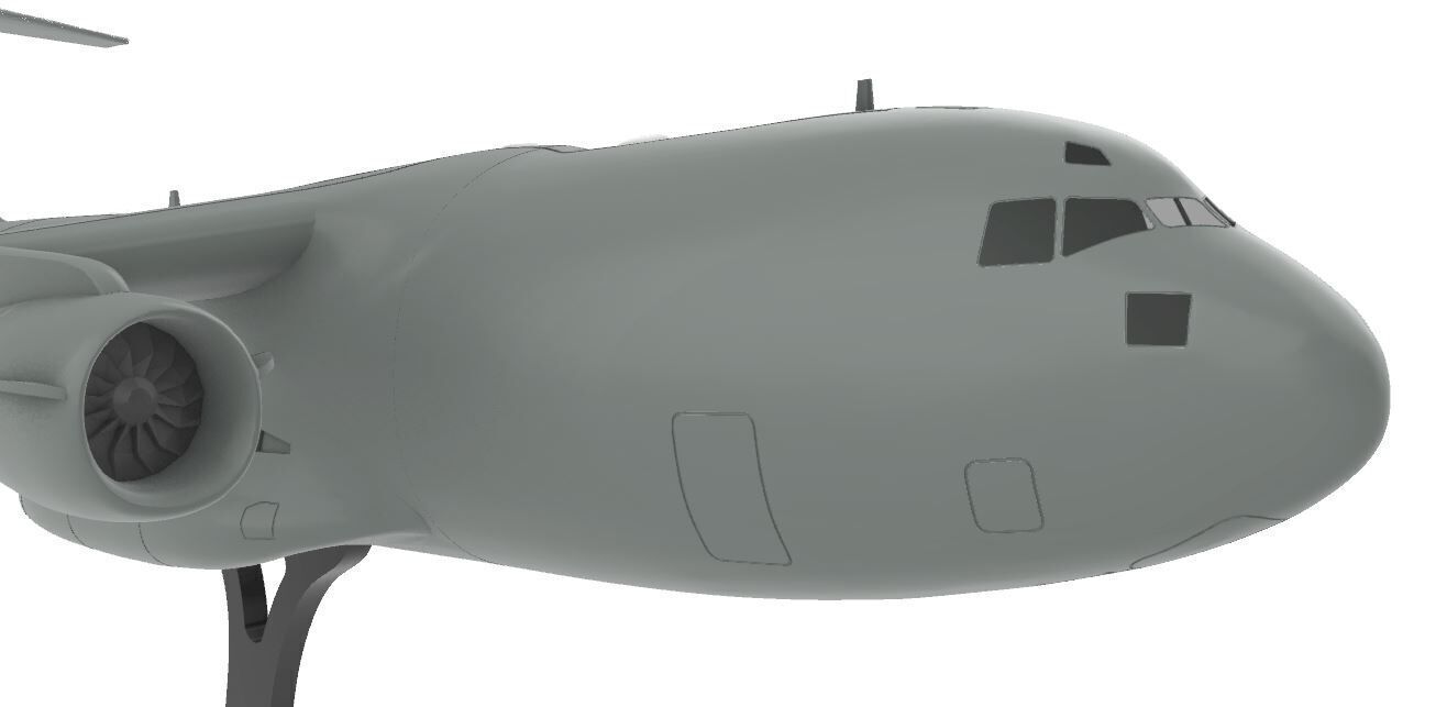 C 17 GLOBEMASTER III 3D print model_11