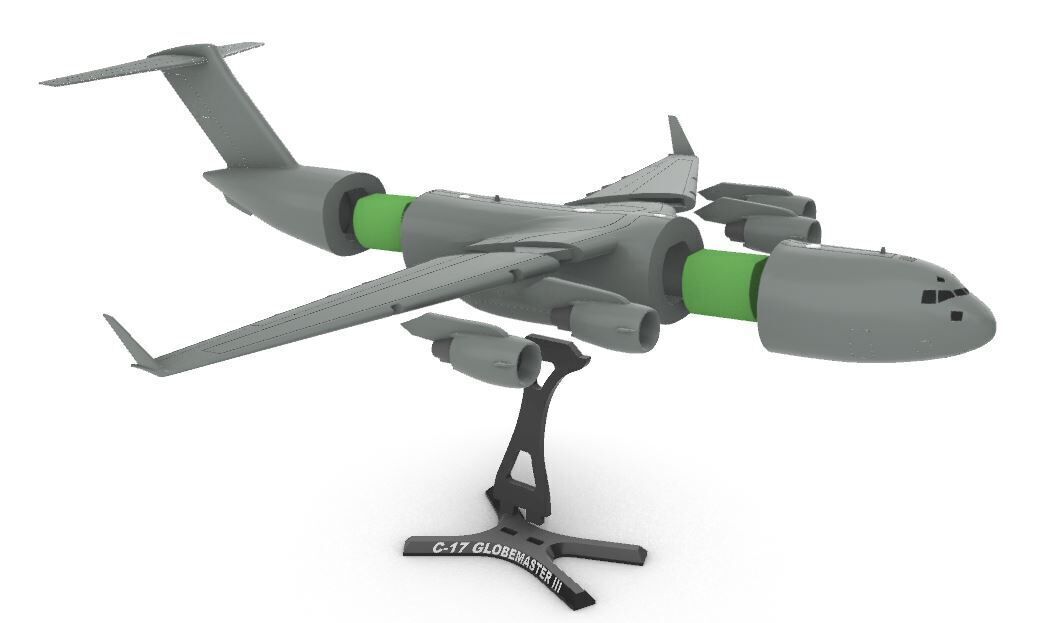 C 17 GLOBEMASTER III 3D print model_13