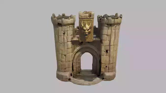 Fantasy Castle Gate