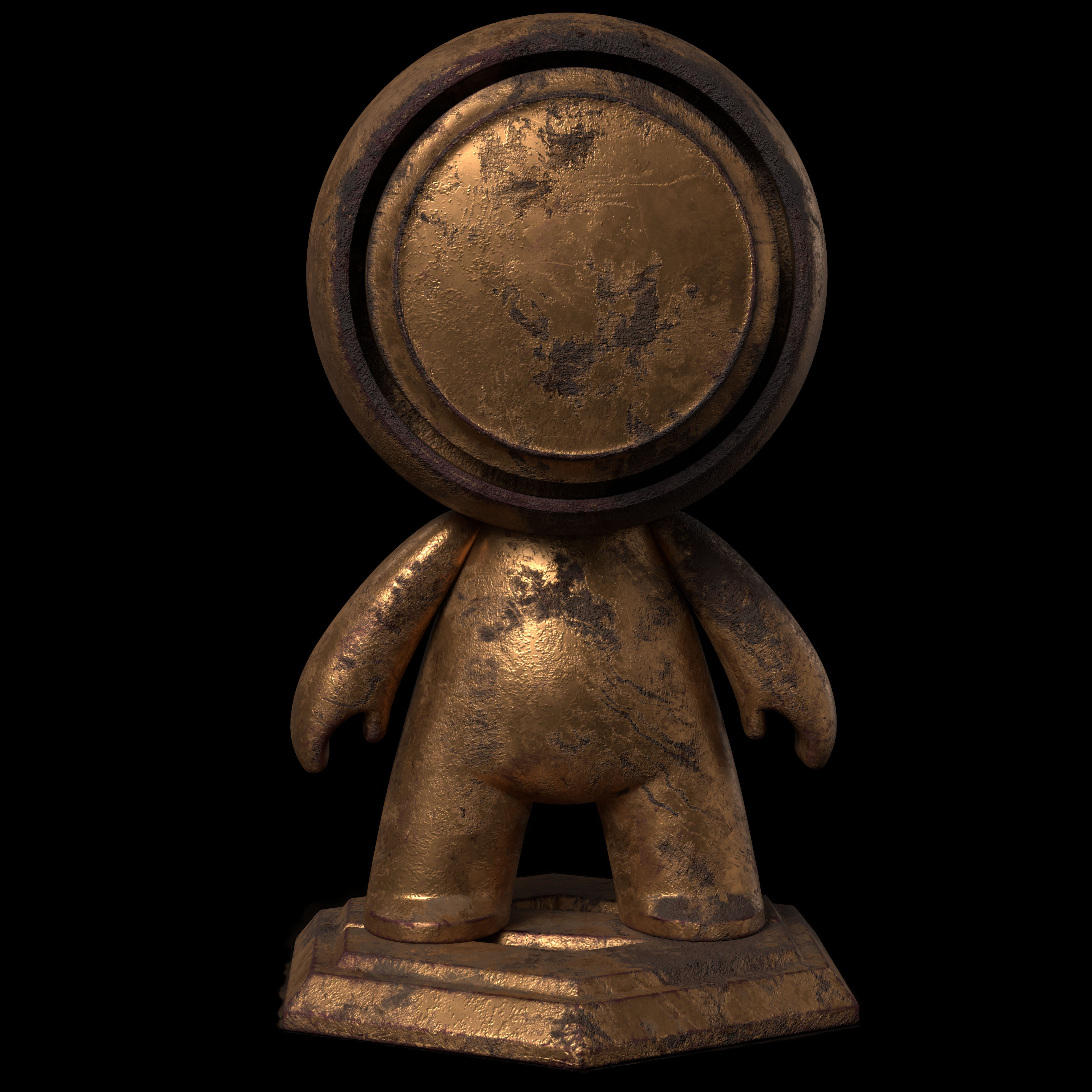 Smart Materials 01- Metal Damaged Materials for 3D Painter Texture_7