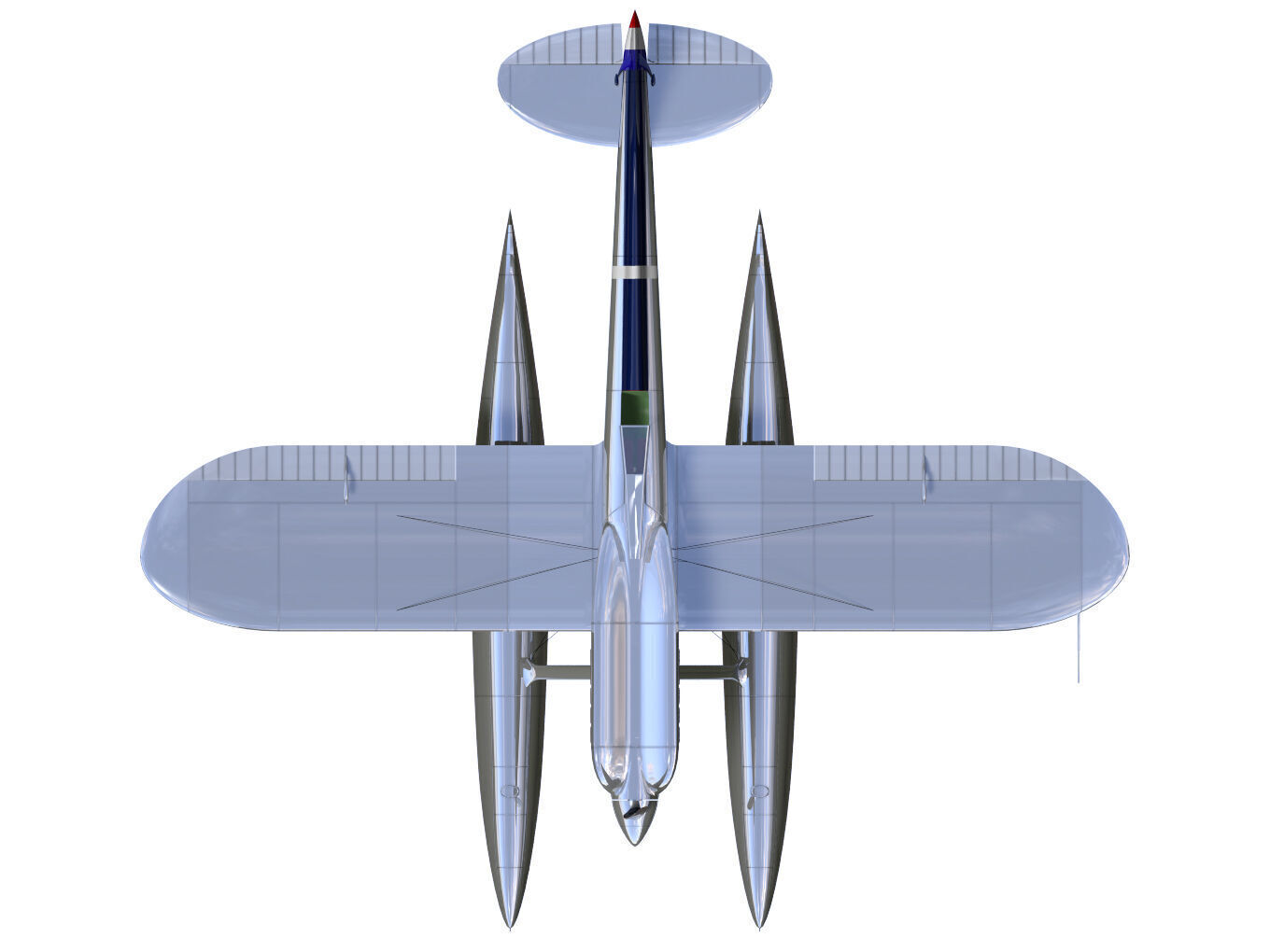 supermarine s6 3D model_7