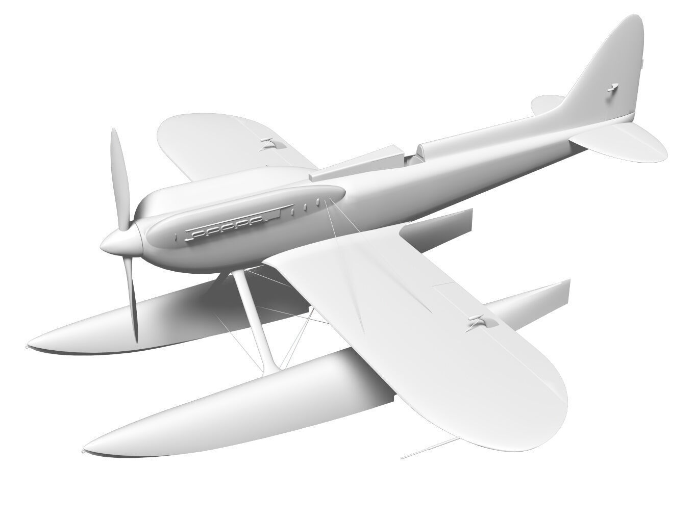 supermarine s6 3D model_9