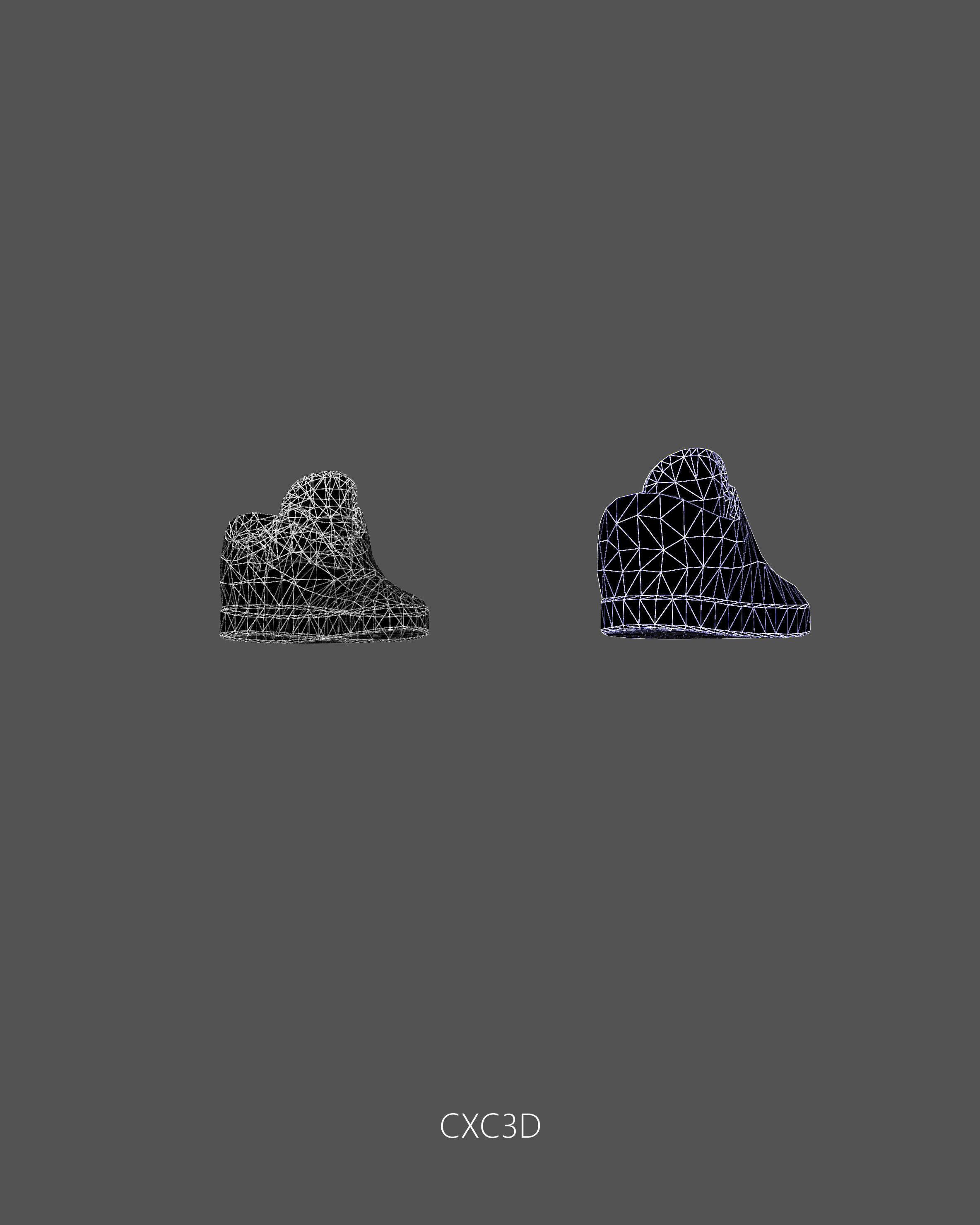 DC Shoes Sneakers Trainers Free low-poly 3D model_15
