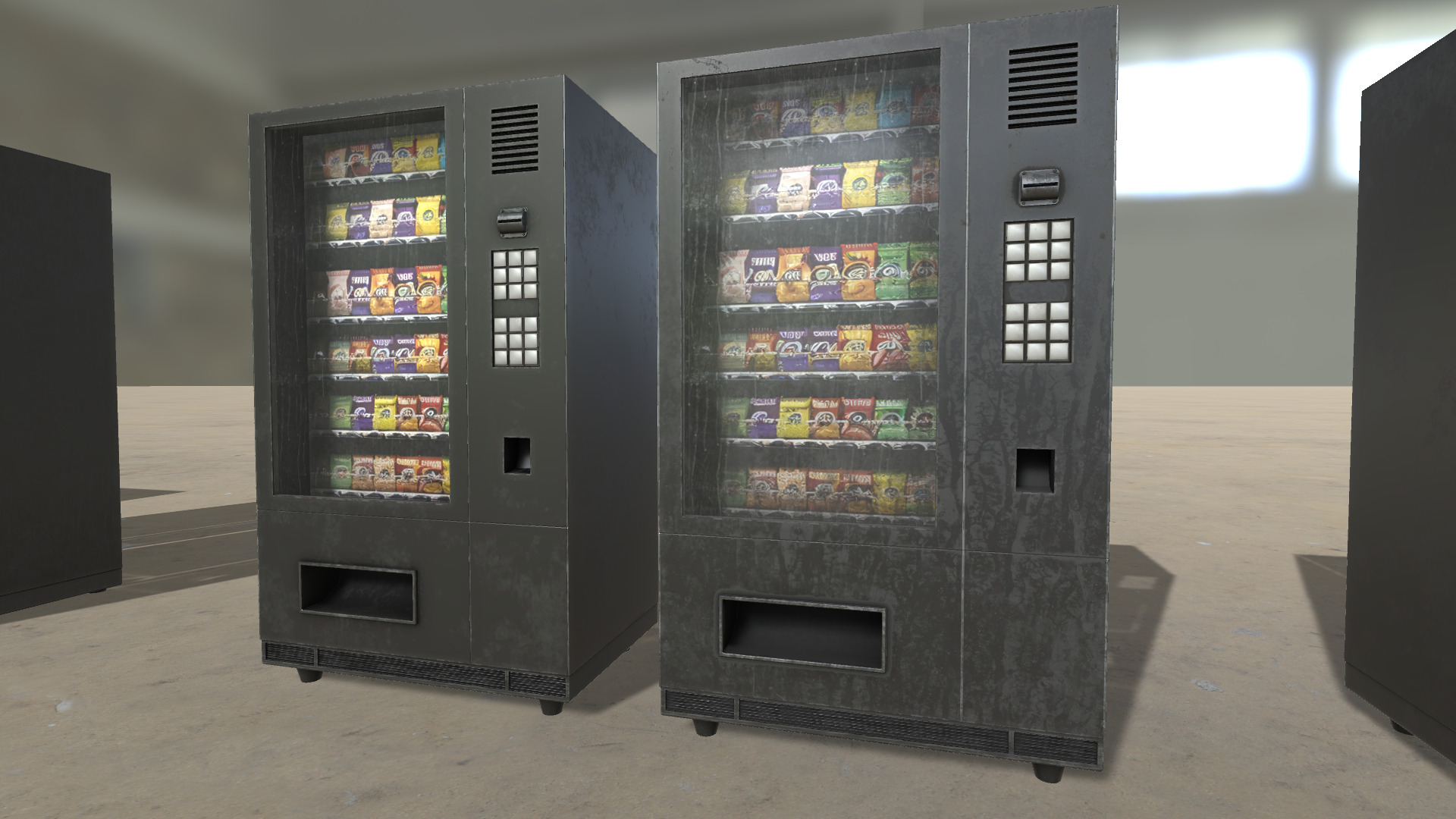 Vendings Machines HQ - PBR Low-poly 3D model_10