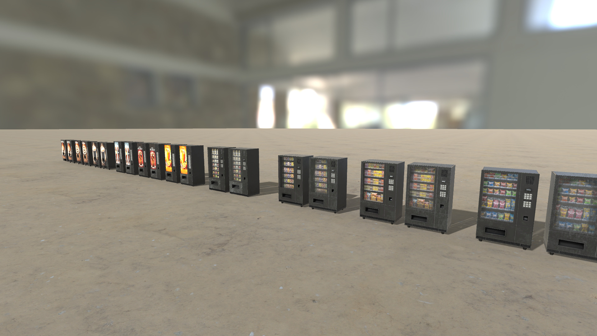 Vendings Machines HQ - PBR Low-poly 3D model_2
