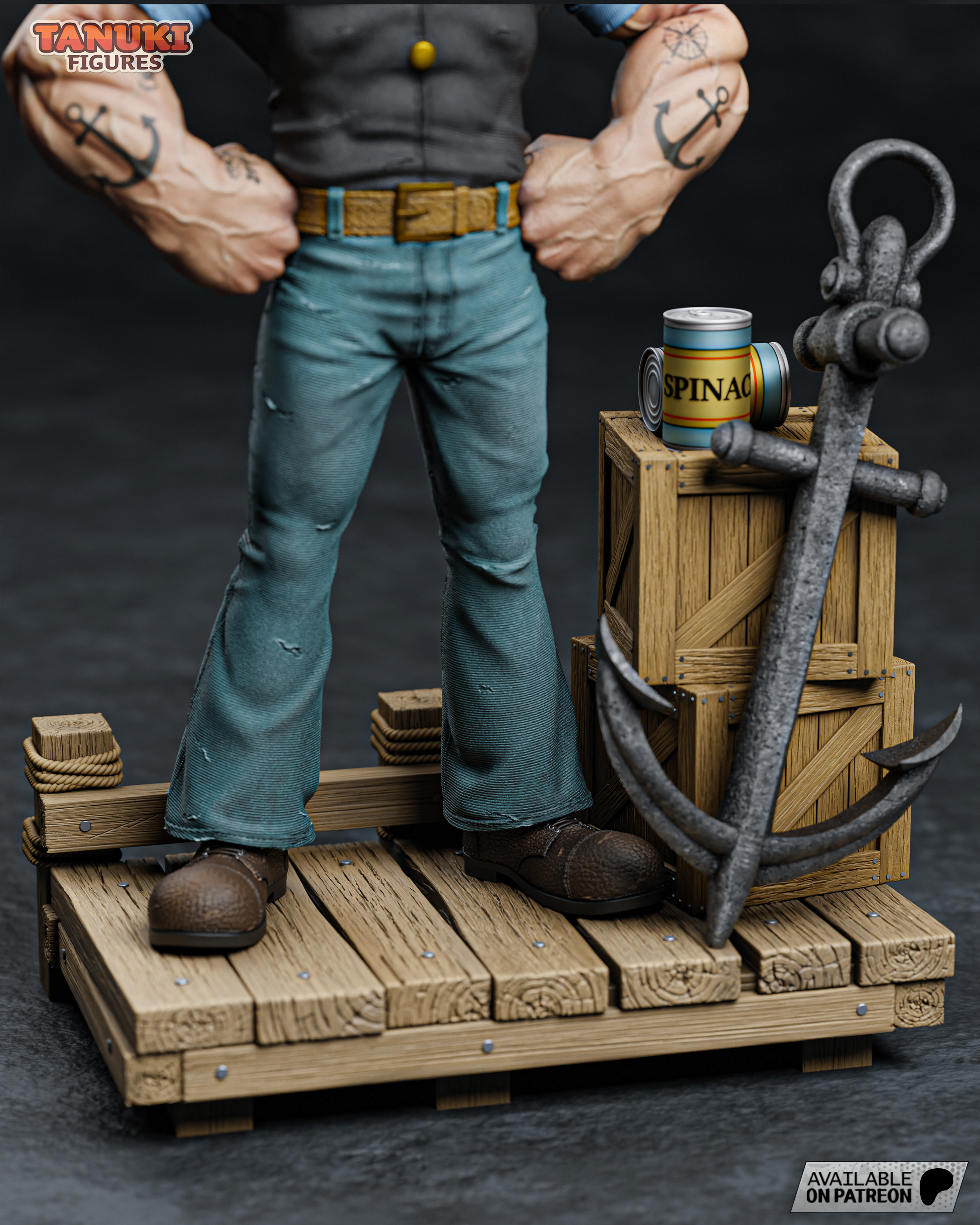 Popeye - Fullsize 3D print model_6