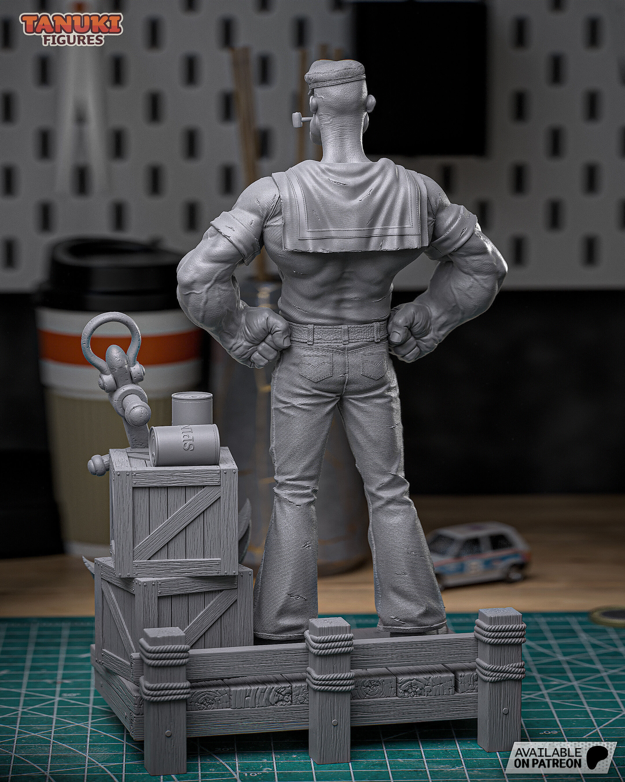 Popeye - Fullsize 3D print model_11
