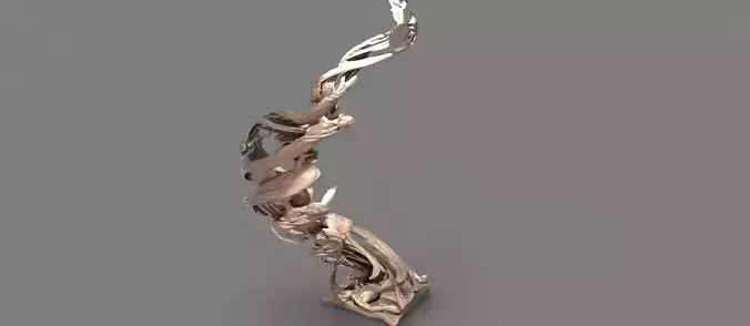 Siren Dance sculpture 3