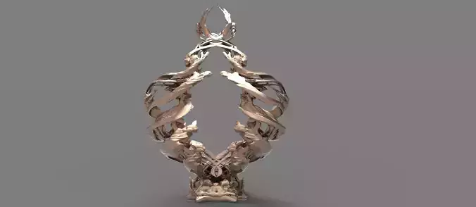 Siren Dance sculpture 4