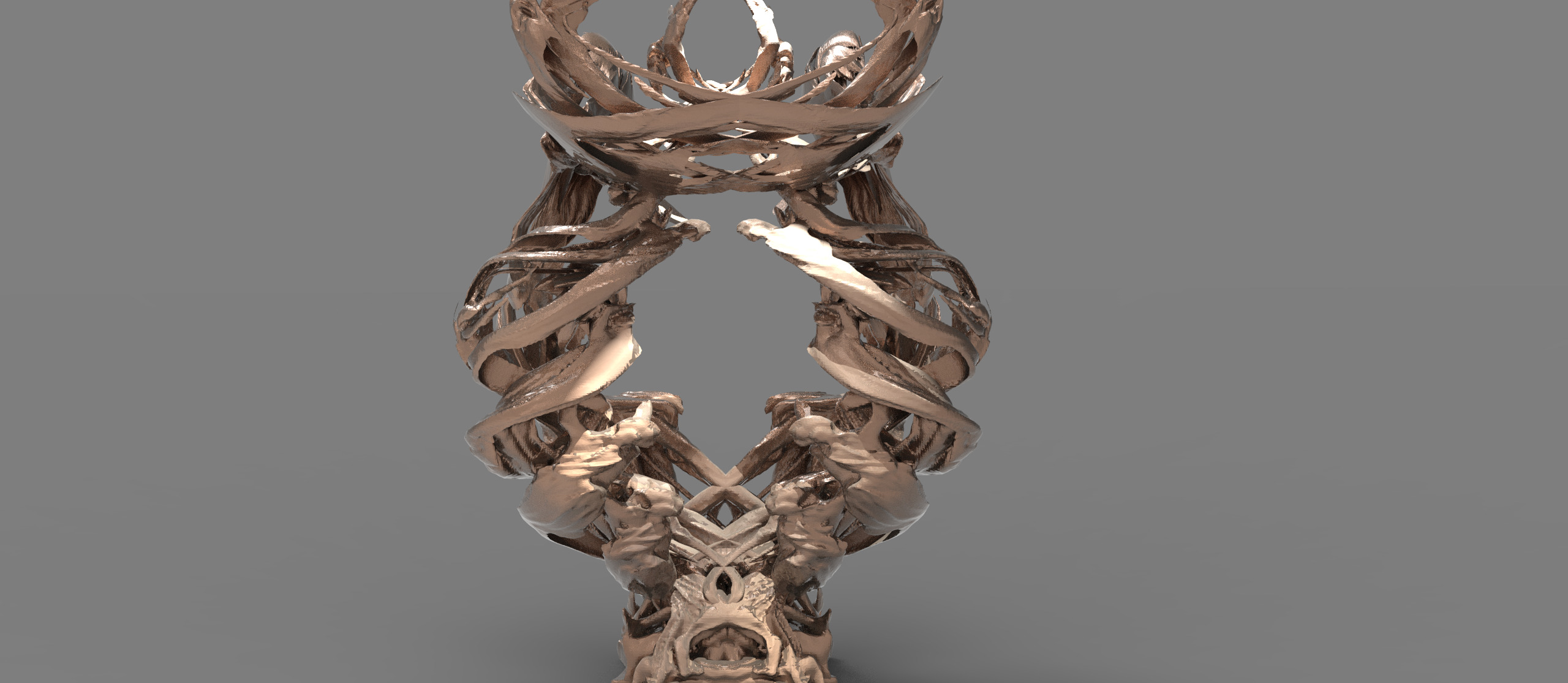 Siren Dance sculpture collection  3D model_5