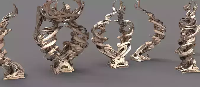 Siren Dance sculpture collection 