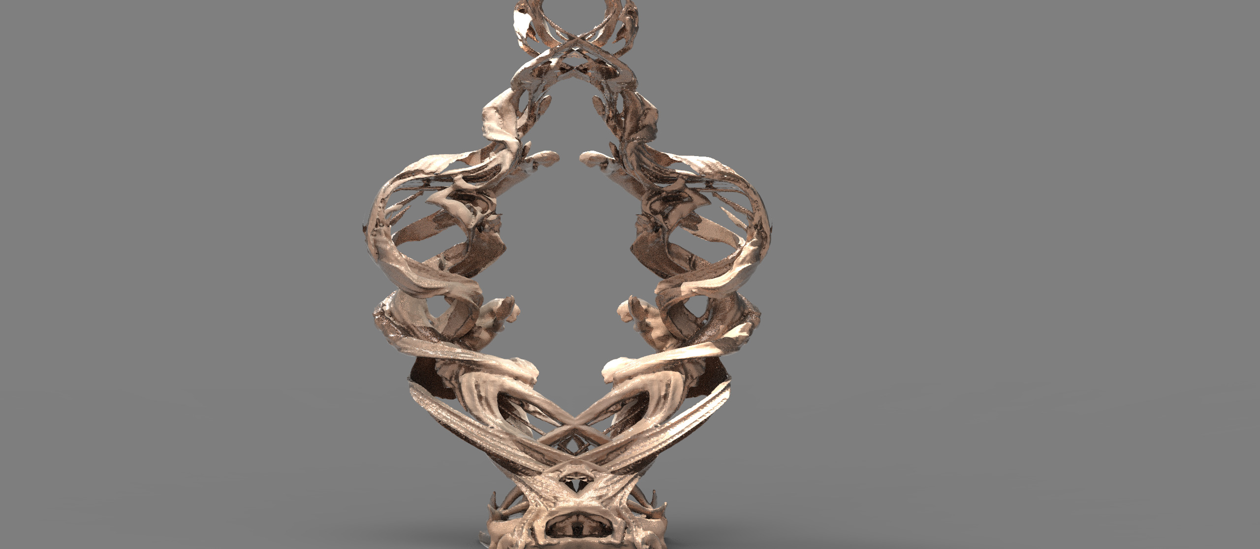 Siren Dance sculpture collection  3D model_9