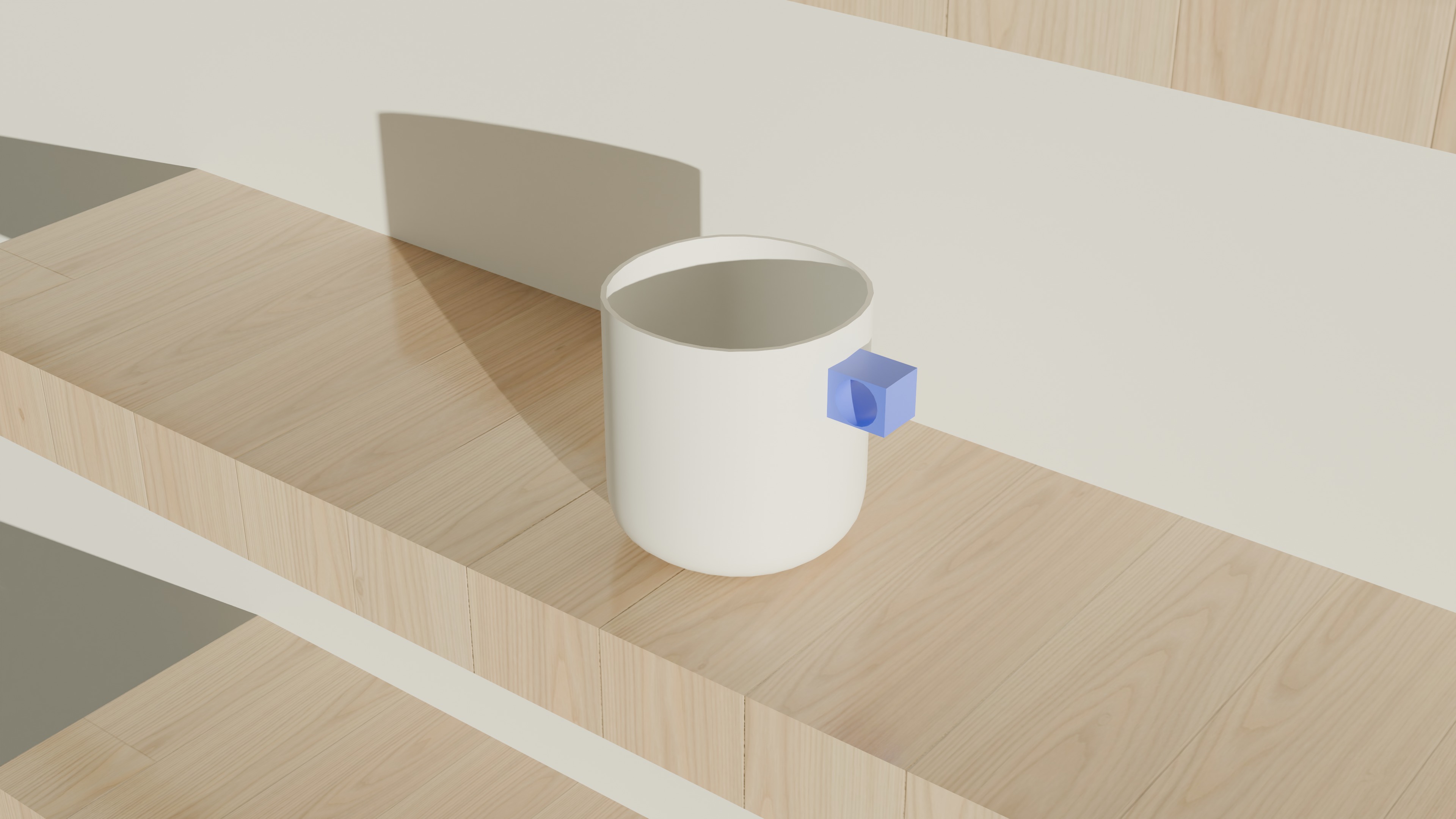 Multicolored Mugs 3D Model Collection_3