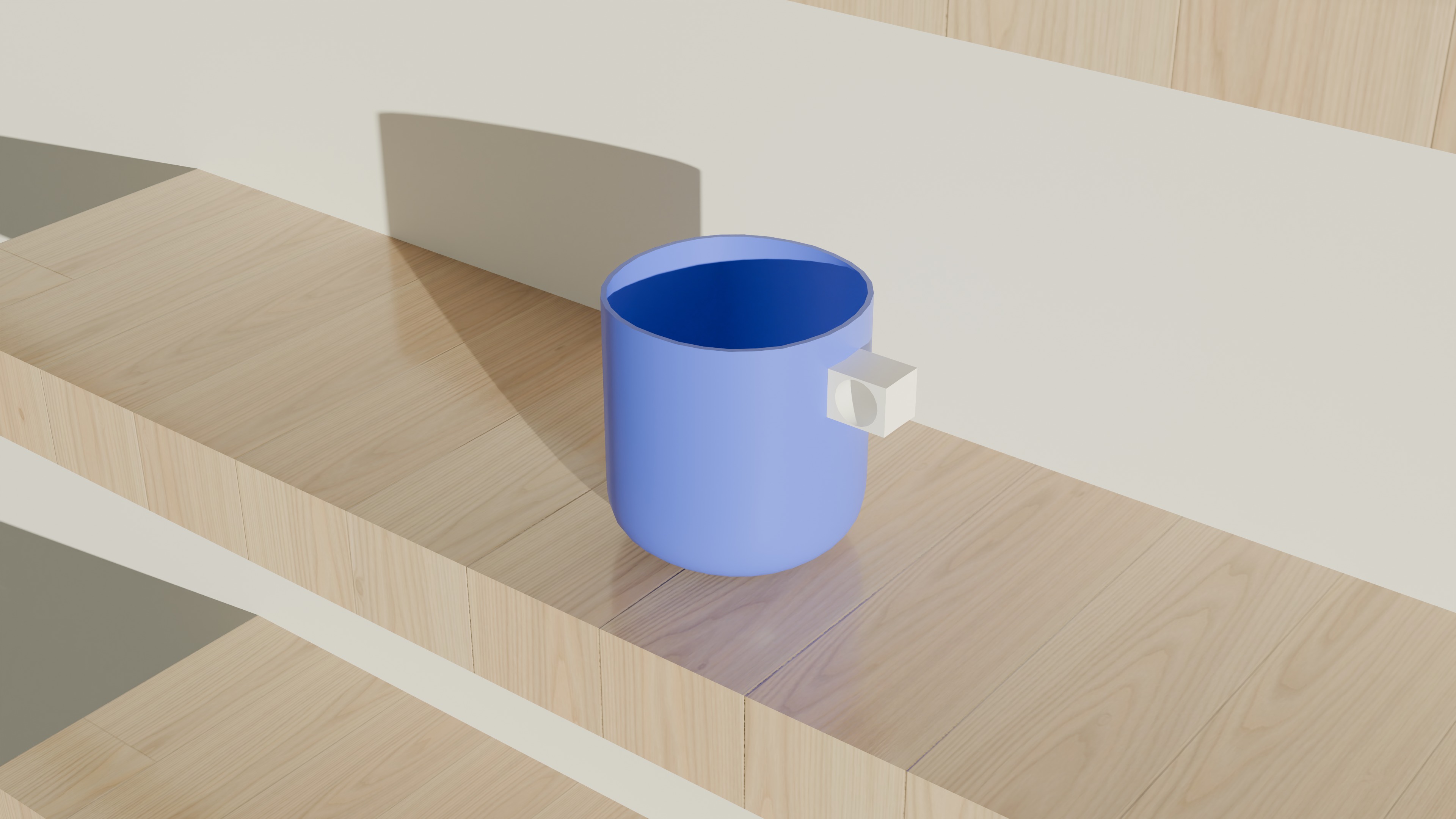 Multicolored Mugs 3D Model Collection_11