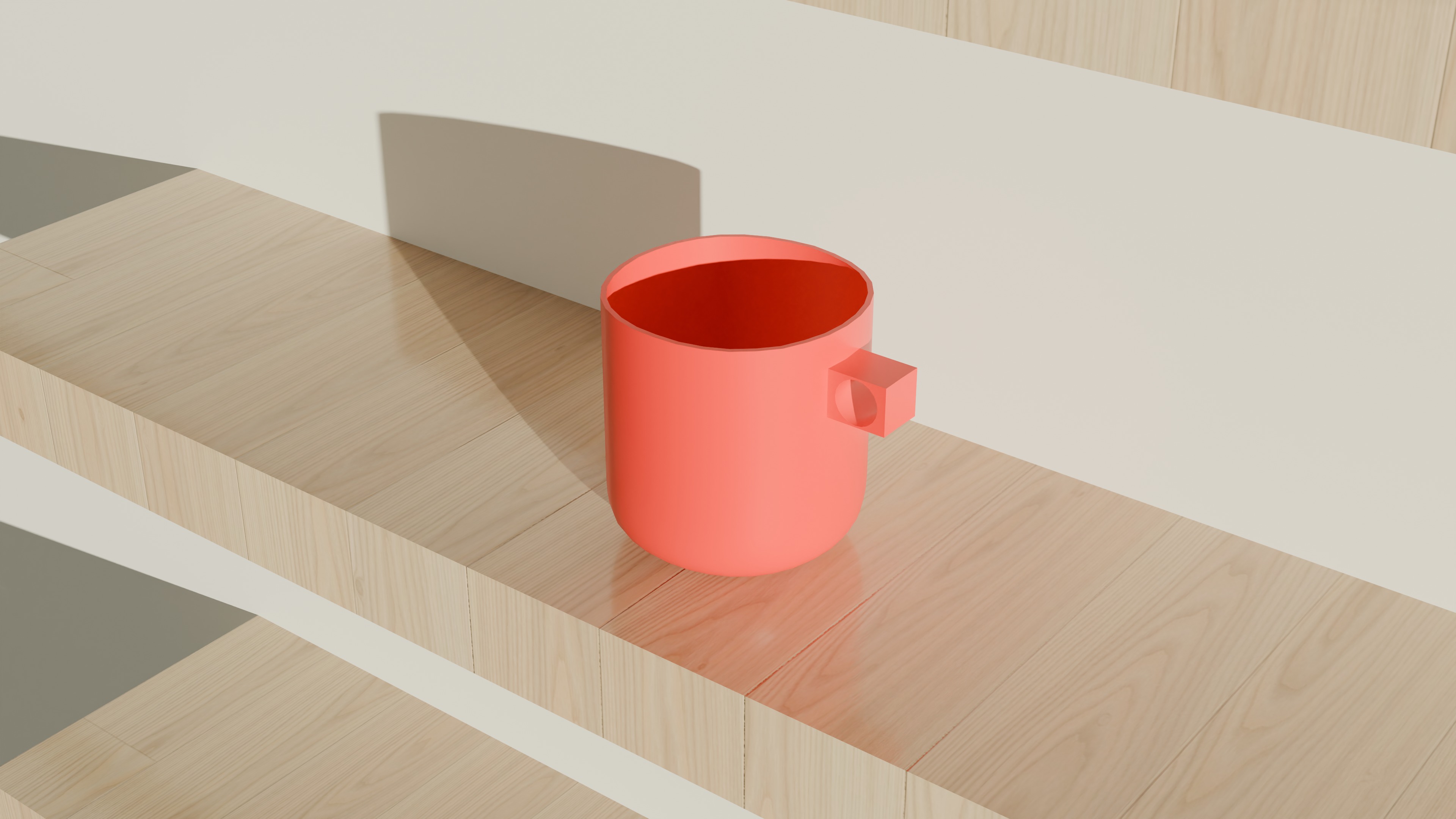 Multicolored Mugs 3D Model Collection_16