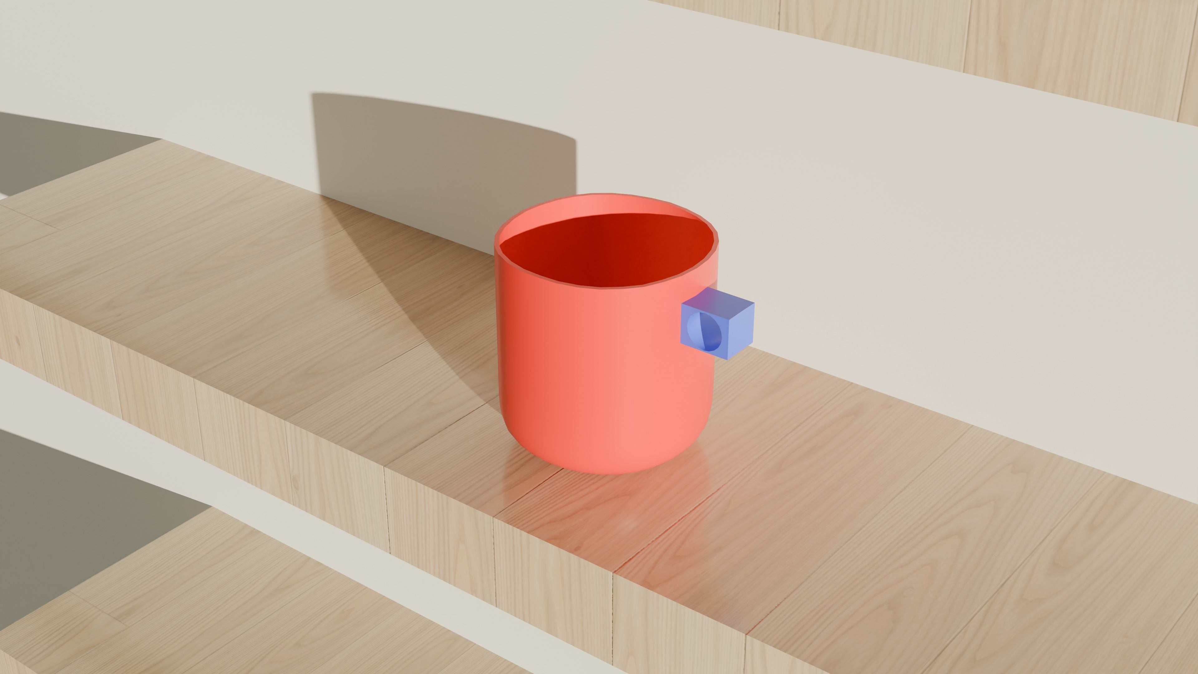 Multicolored Mugs 3D Model Collection_17