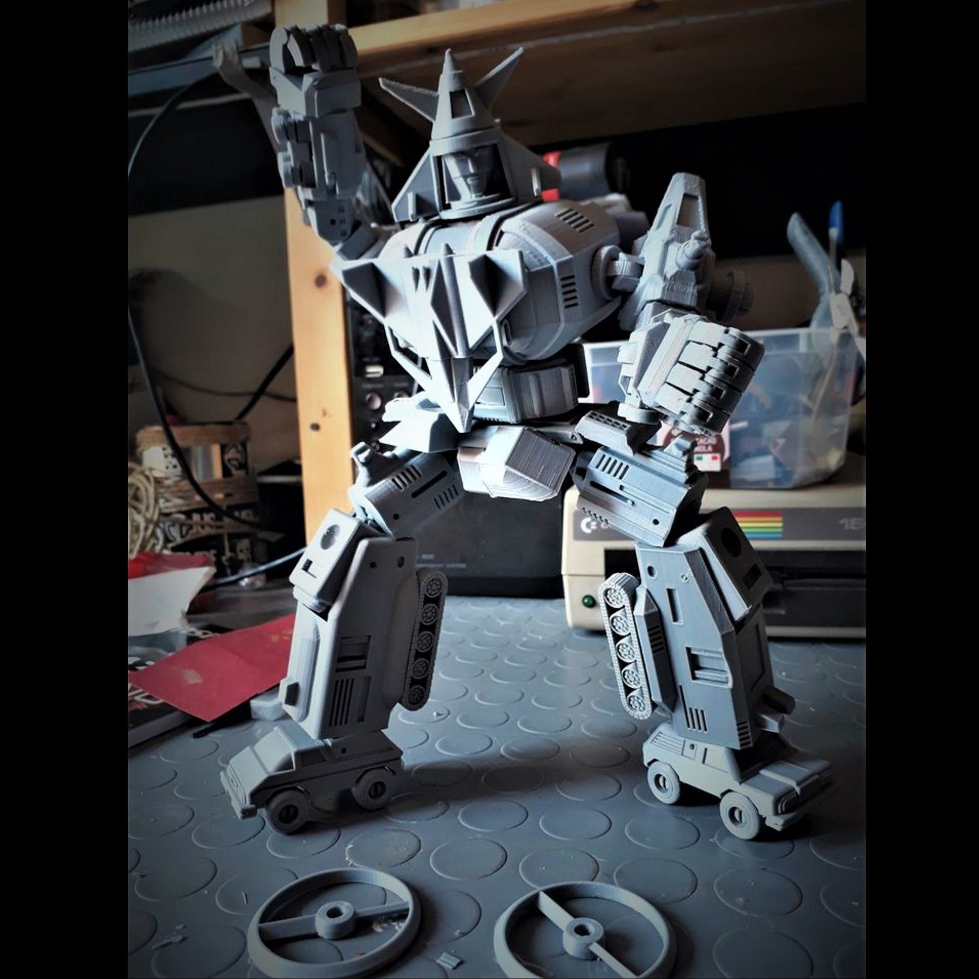 Dairugger XV - MaxLab Version 3D print model_14