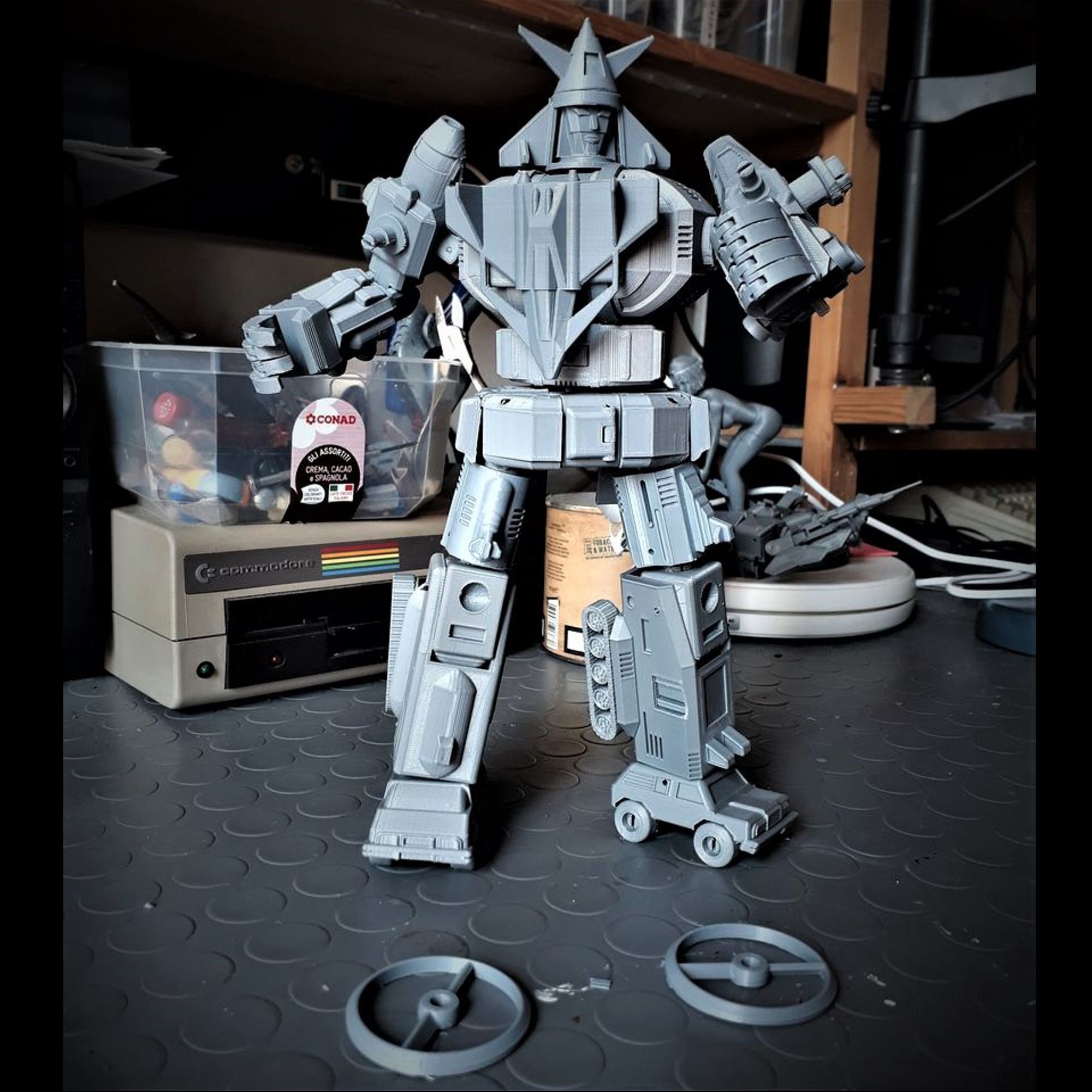 Dairugger XV - MaxLab Version 3D print model_11
