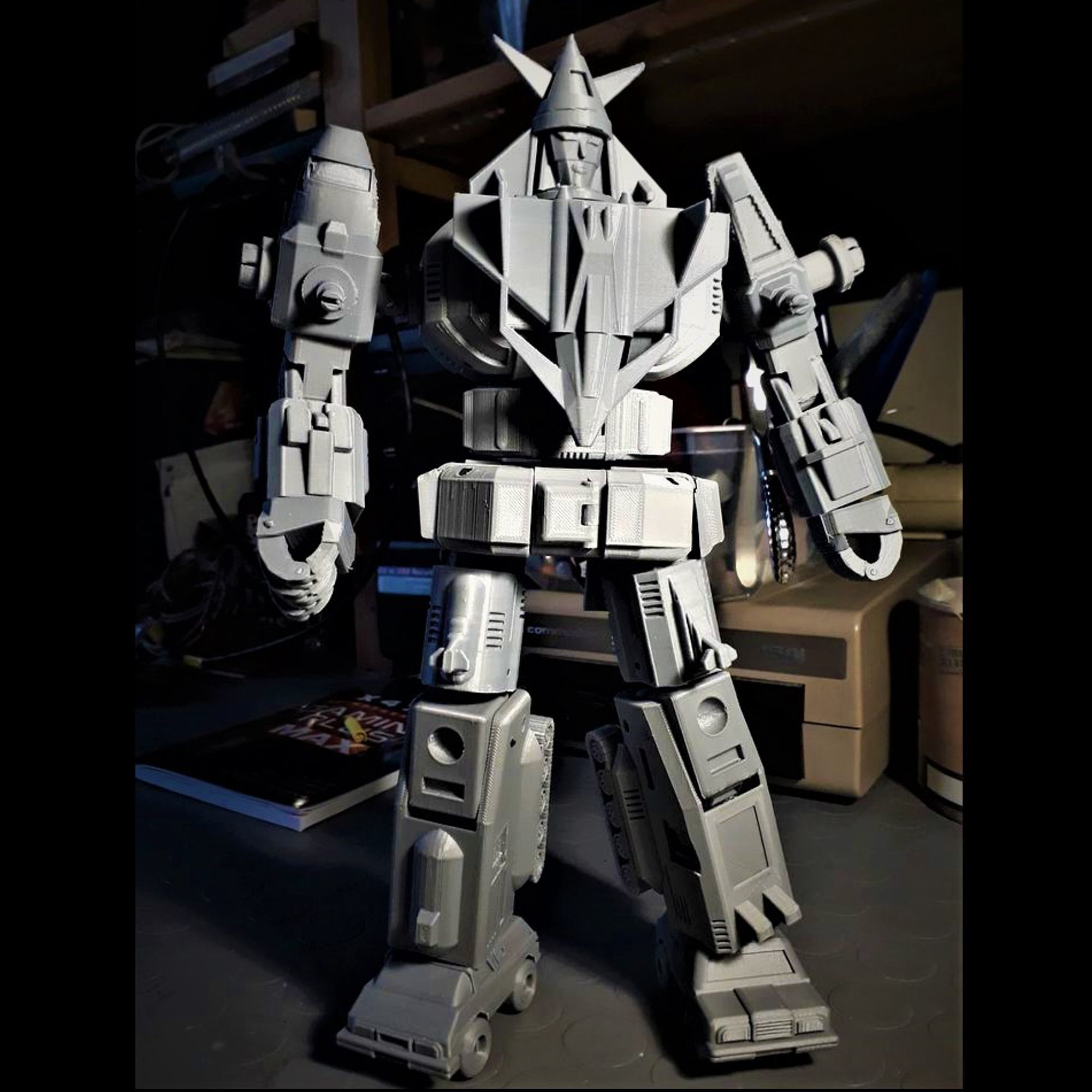 Dairugger XV - MaxLab Version 3D print model_12