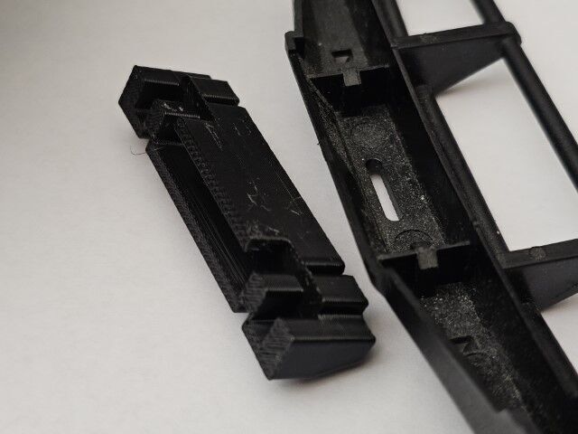 FMS FCX18 LC80 RC front bumper bracket FIX 3D print model_5