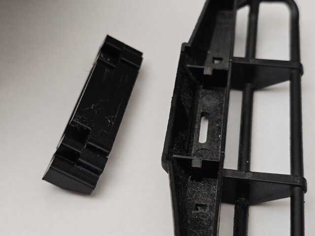 FMS FCX18 LC80 RC front bumper bracket FIX 3D print model_4