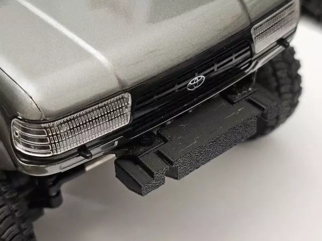 FMS FCX18 LC80 RC front bumper bracket FIX 3D print model_0