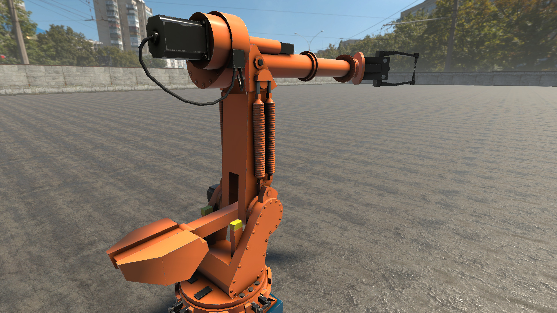 Forklift Collection HQ - PBR Low-poly 3D model_3