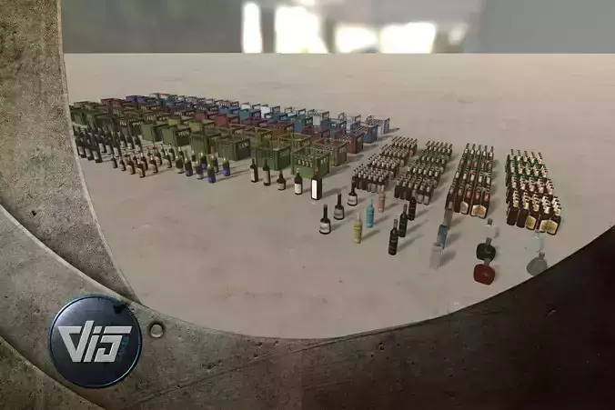 Bottles Collection HQ - PBR